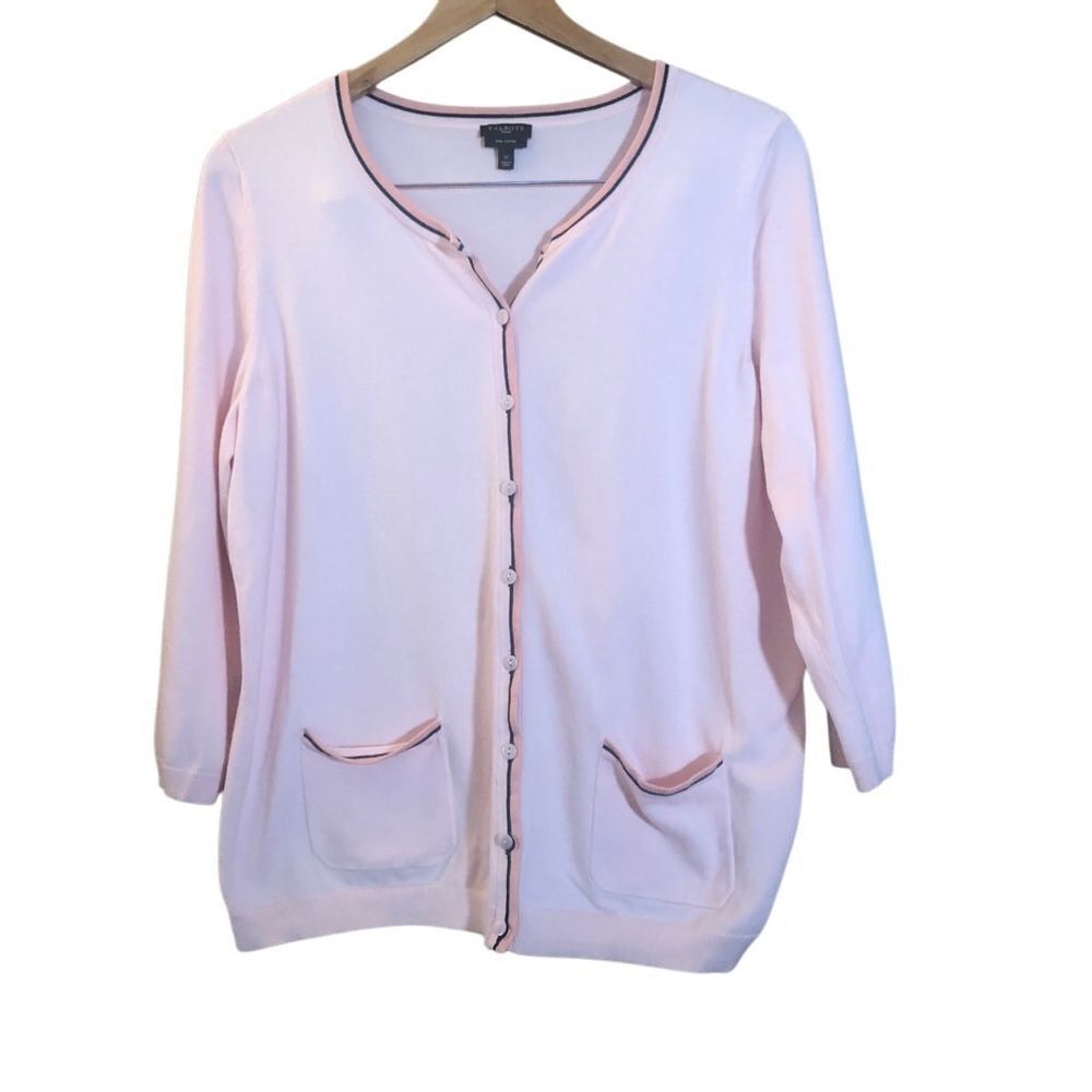 Women's Pink Cardigan Sweater
